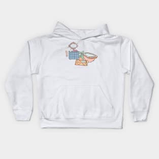 Stay Home, Do Self Care Kids Hoodie